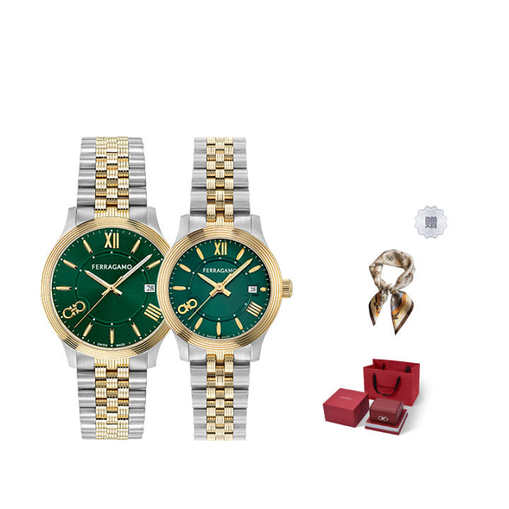 Ferragamo Ferragamo two-tone 40mm