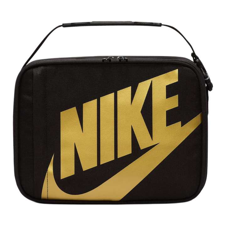 Nike Nike Polyester Handbag Unisex Black & Gold