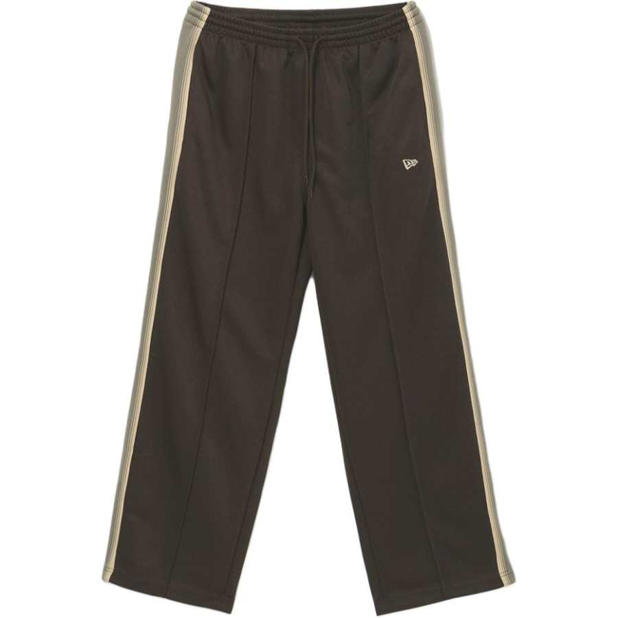 New Era SS25 Knitted Sweatpants Korean Style Unisex Brown