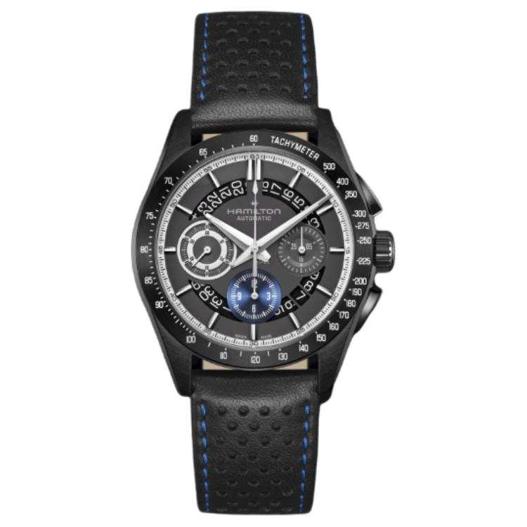 HAMILTON Jazz Series Automatic Mechanical Movement 100m Waterproof Unisex Watch 42mm Gray Dial
