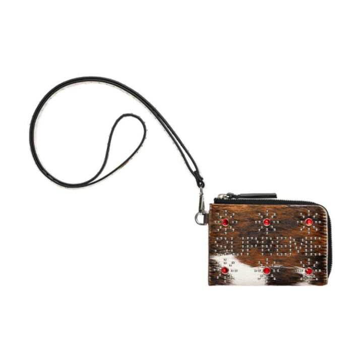 Supreme Supreme Cow Leather Wallet, Card Holder Unisex Brown