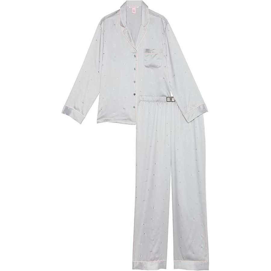 Victoria's Secret Pajama Set Women's Gray