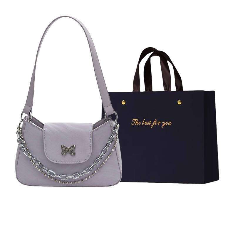 ZUONU Pu Shoulder Bag, Crossbody Bag Small Women's Ecru/Silver/Light Purple/Black