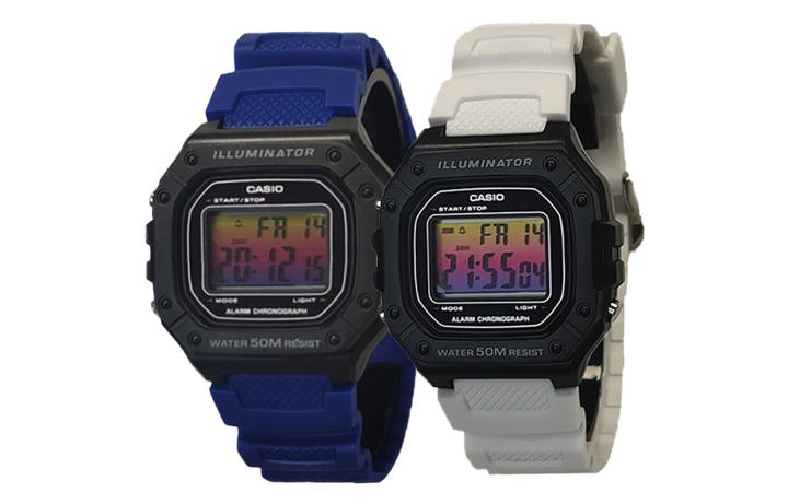 CASIO CASIO Custom Collection Quartz Movement Watch Unisex Black Dial