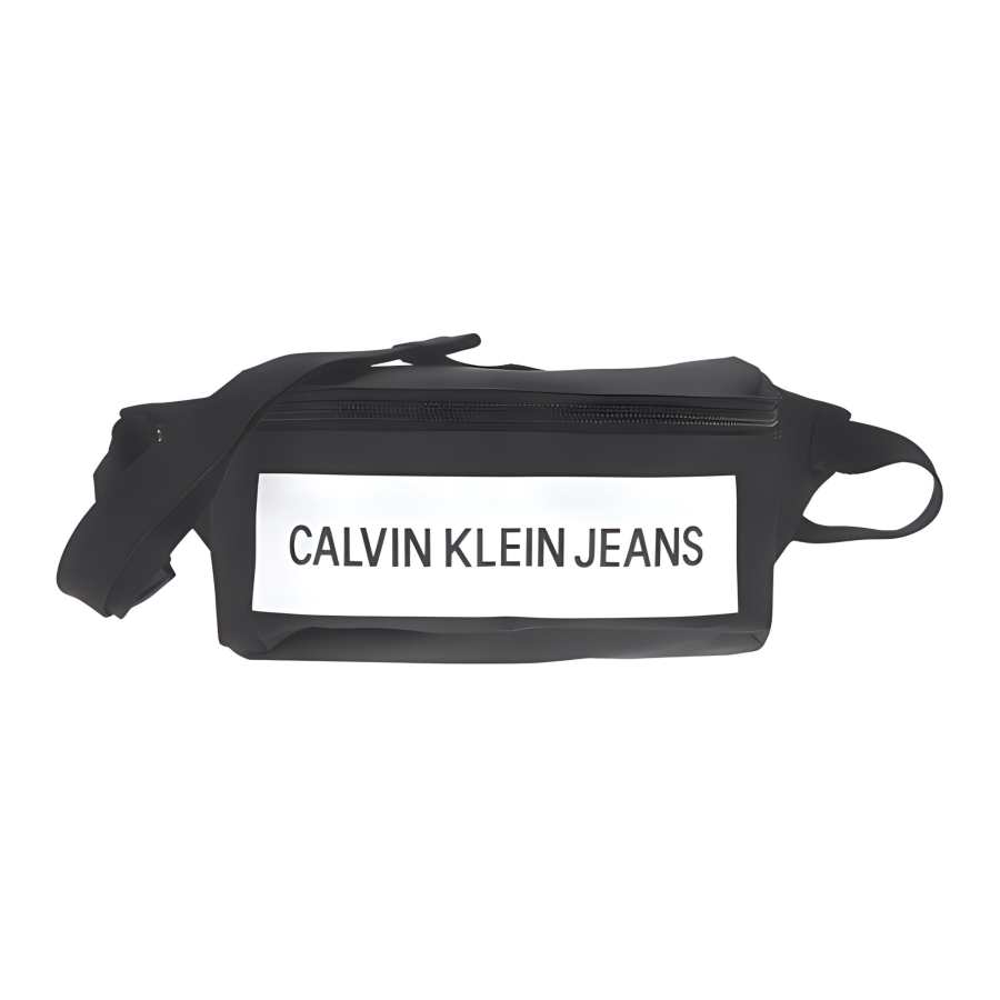 CALVIN KLEIN Polyester Shoulder Bag, Crossbody Bag, Fanny Pack Unisex Black
