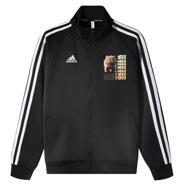 Adidas Adidas 3 Stripes Jackets & Coats Unisex Black