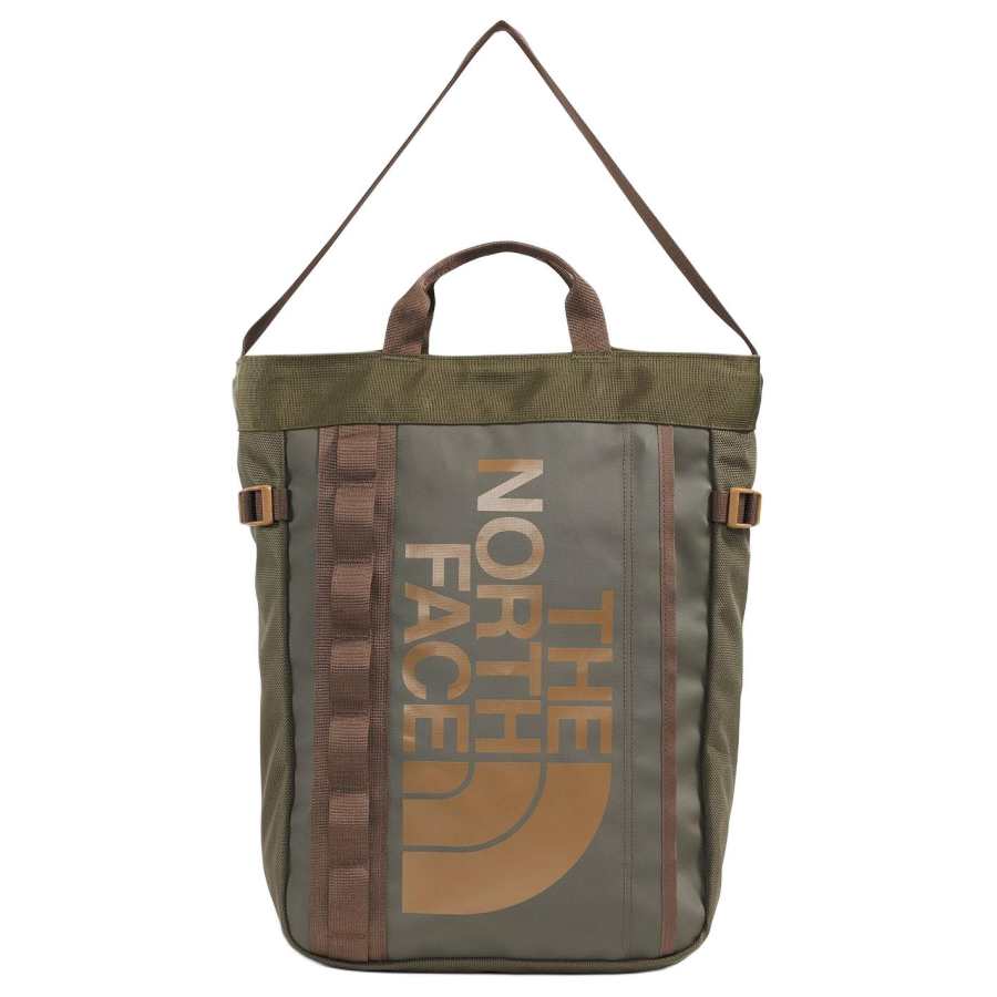 THE NORTH FACE 23L Backpack Outdoor Bag Nylon Taupe Green & Smoky Brown Unisex