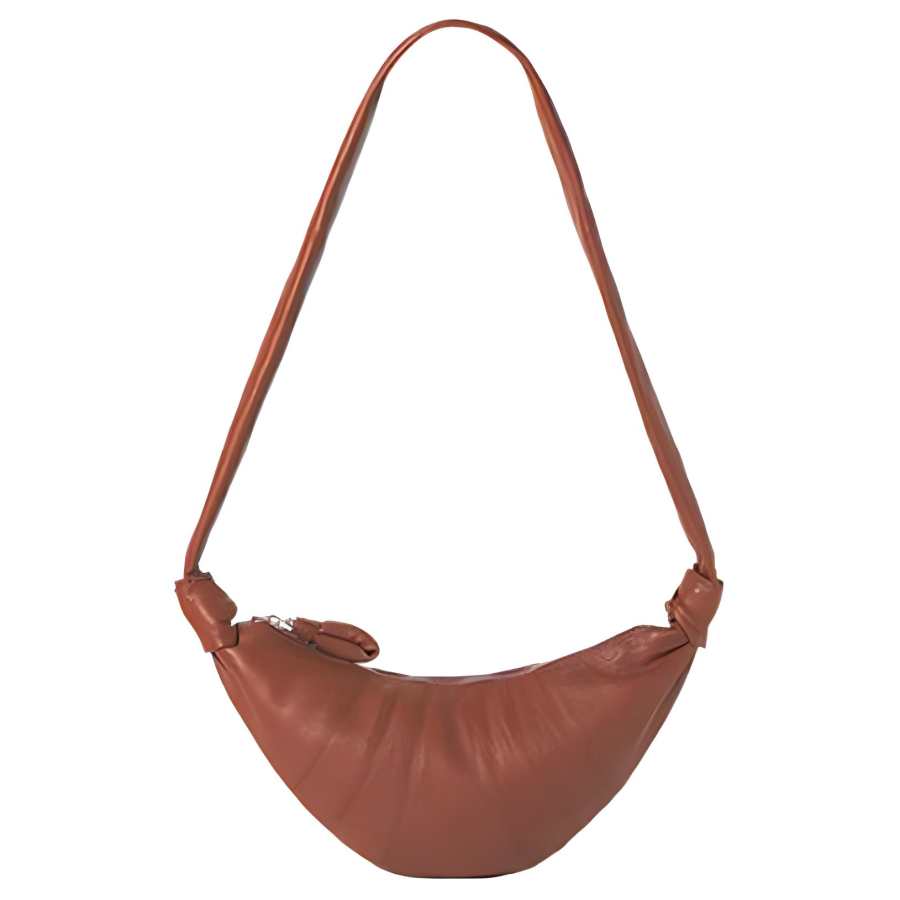 Lemaire Croissant Cow Leather Croissant Bag, Croissant Bag, Croissant Bag, Crossbody Bag, Shoulder Bag Small