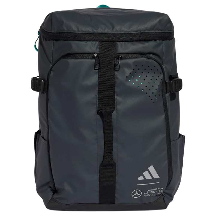 Adidas Adidas Polyurethane Backpack Regular Unisex Carbon Black & Dark Silver Gray