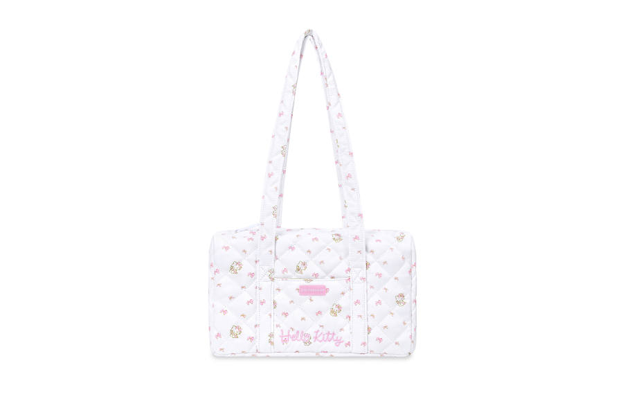 Sanrio Polyester Shoulder Bag Large Women's Ecru