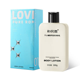 SOLEHE HEFENGYU For Men's Only Hydrating Moisturizing Body Lotion Itch Relief Long Lasting Fragrance