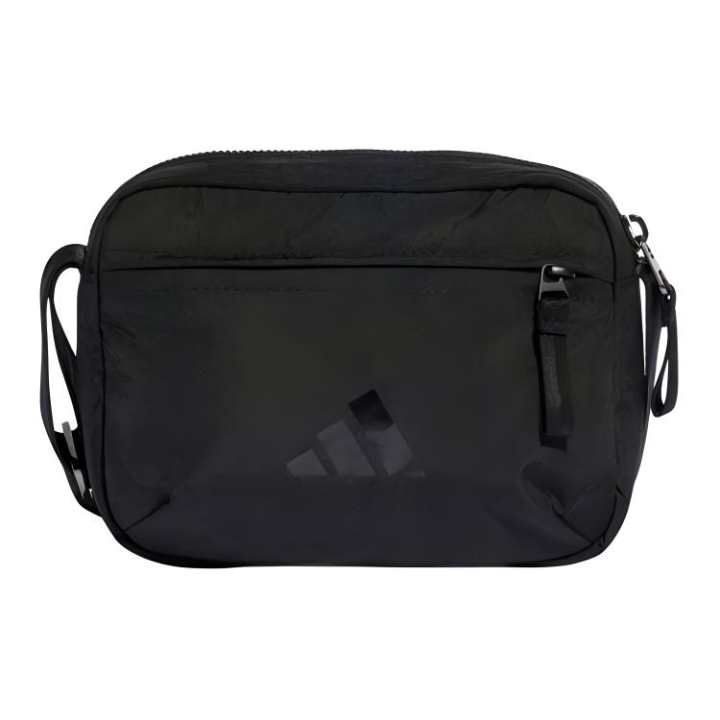 Adidas Adidas Recycled Polyamide, Nylon Crossbody Bag Regular Unisex Black