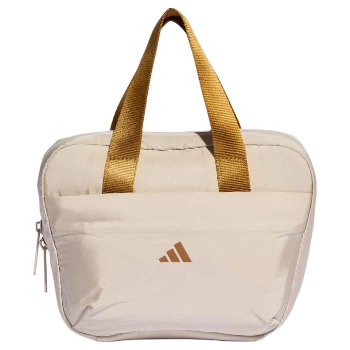 Adidas Adidas HIIT Recycled Polyamide Handbag Unisex Beige & Gold
