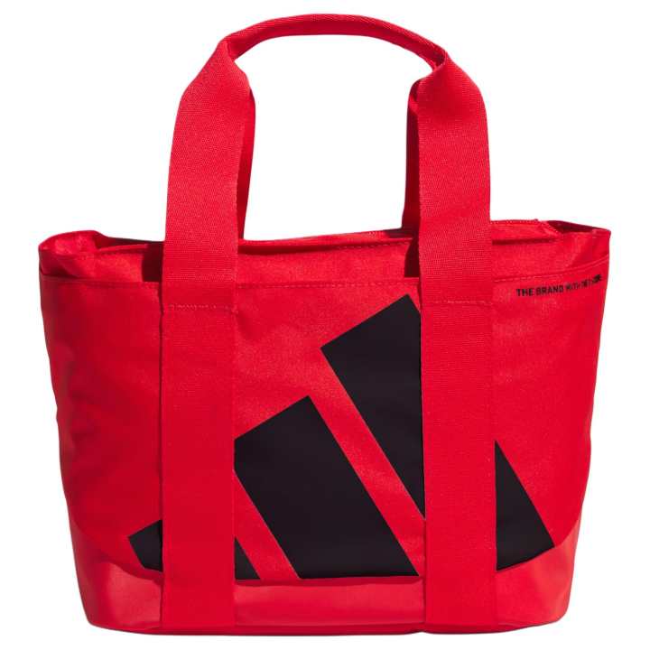 Adidas Adidas Polyester Tote Bag, Shopping Bag, Handbag Men's Gemstone Red
