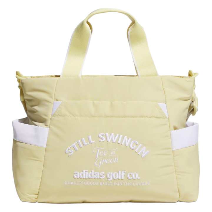 Adidas Adidas Golf 2.0 Polyester Shoulder Bag, Crossbody Bag, Handbag Unisex Pink Yellow