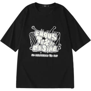 TVX T Shirts Unisex Crew Neck Moderate Straight Fit