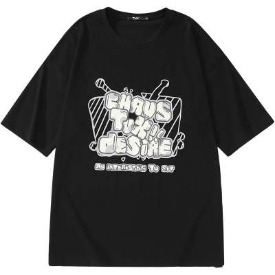 TVX T Shirts Unisex Crew Neck Moderate Straight Fit
