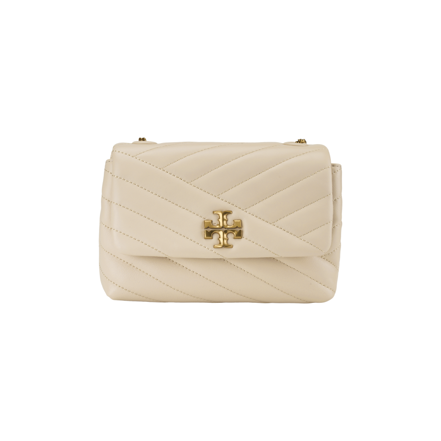 TORY BURCH Kira Sheepskin Shoulder Bag, Crossbody Bag, Handbag Regular Women's White