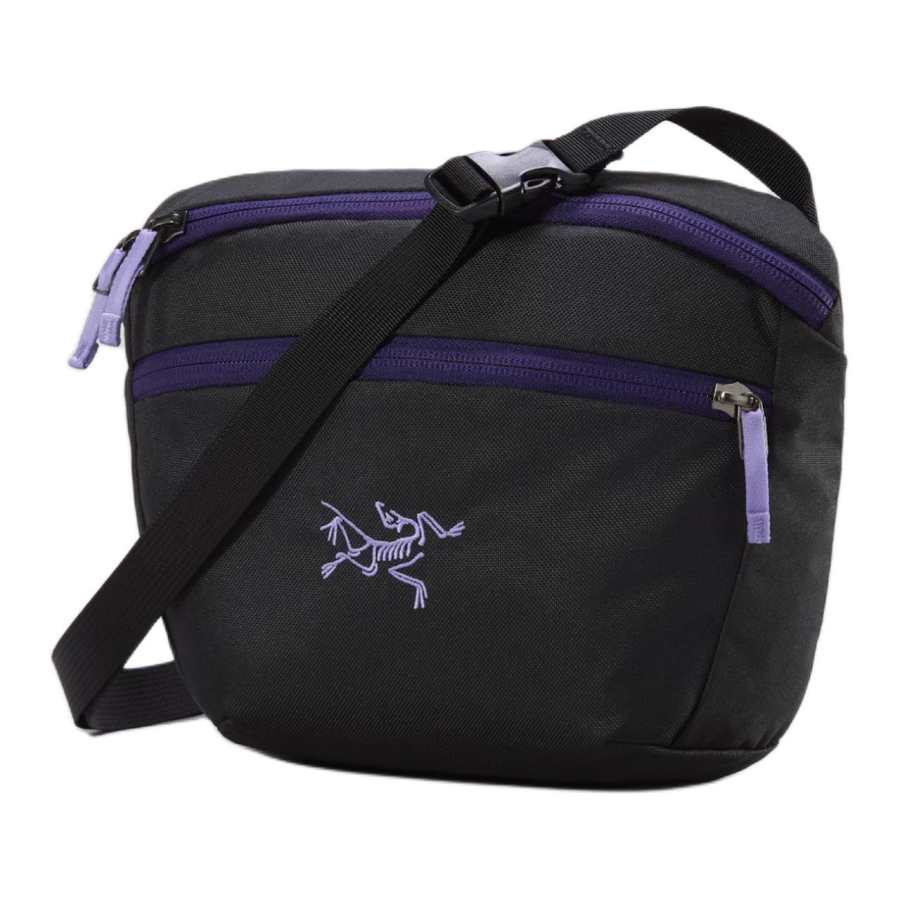 Arcteryx Arc'teryx Mantis Outdoor Bags Polyester Black & Purple Unisex