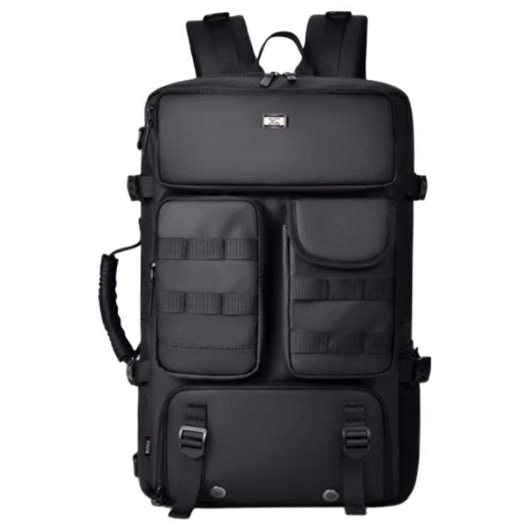 SEPTWOLVES SEPTWOLVES Fabric Backpack Large Men's Black