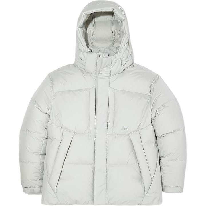 New Balance New Balance Down Jacket Unisex Light Gray