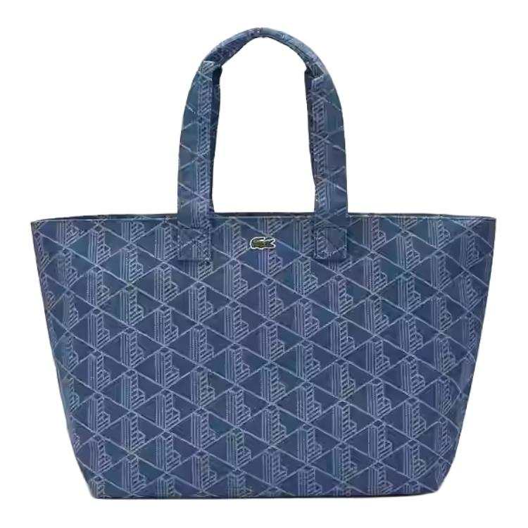 LACOSTE Lacoste Xl mono-jacquard tote bag