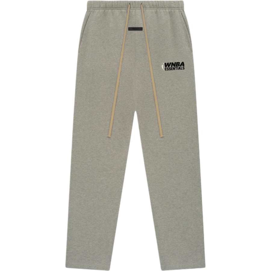 Fear Of God Essentials x WNBA SS25 WNBA Relaxed Sweatpants Knitted Sweatpants Men's Warm Gray/WARM HEATHER