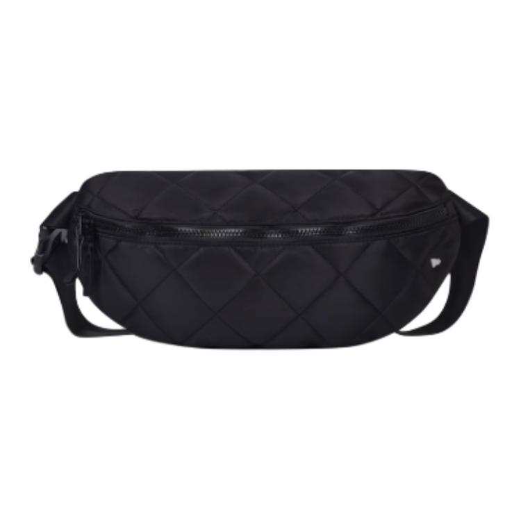 New Era Fabric Fanny Pack Small Unisex Black