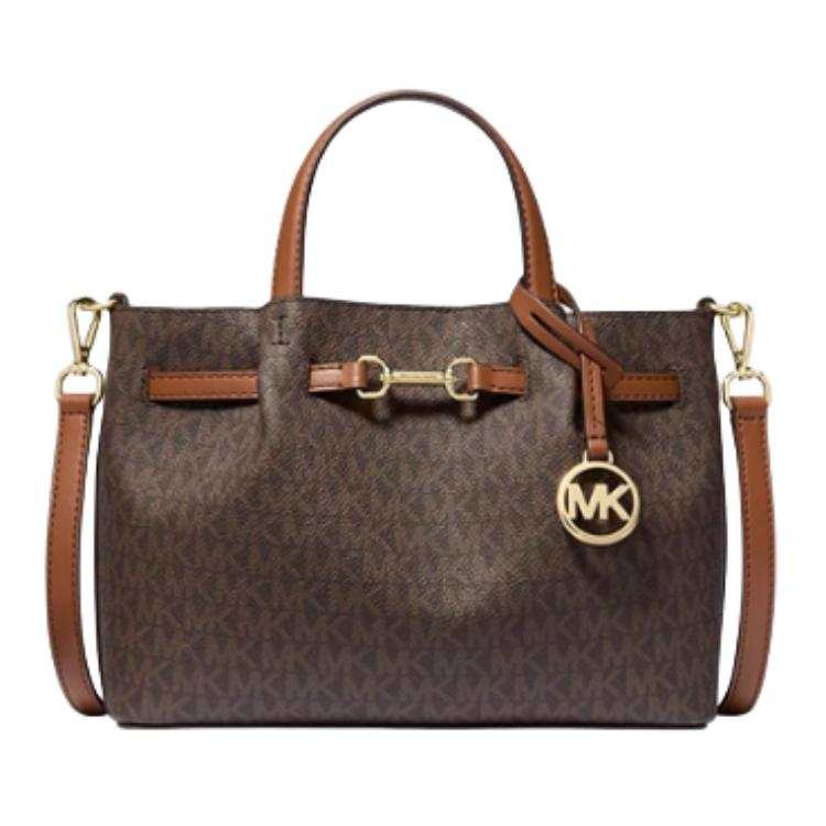 MICHAEL KORS Carson Artificial Leather Tote Bag, Shopping Bag, Shoulder Bag, Crossbody Bag, Handbag Small Women's