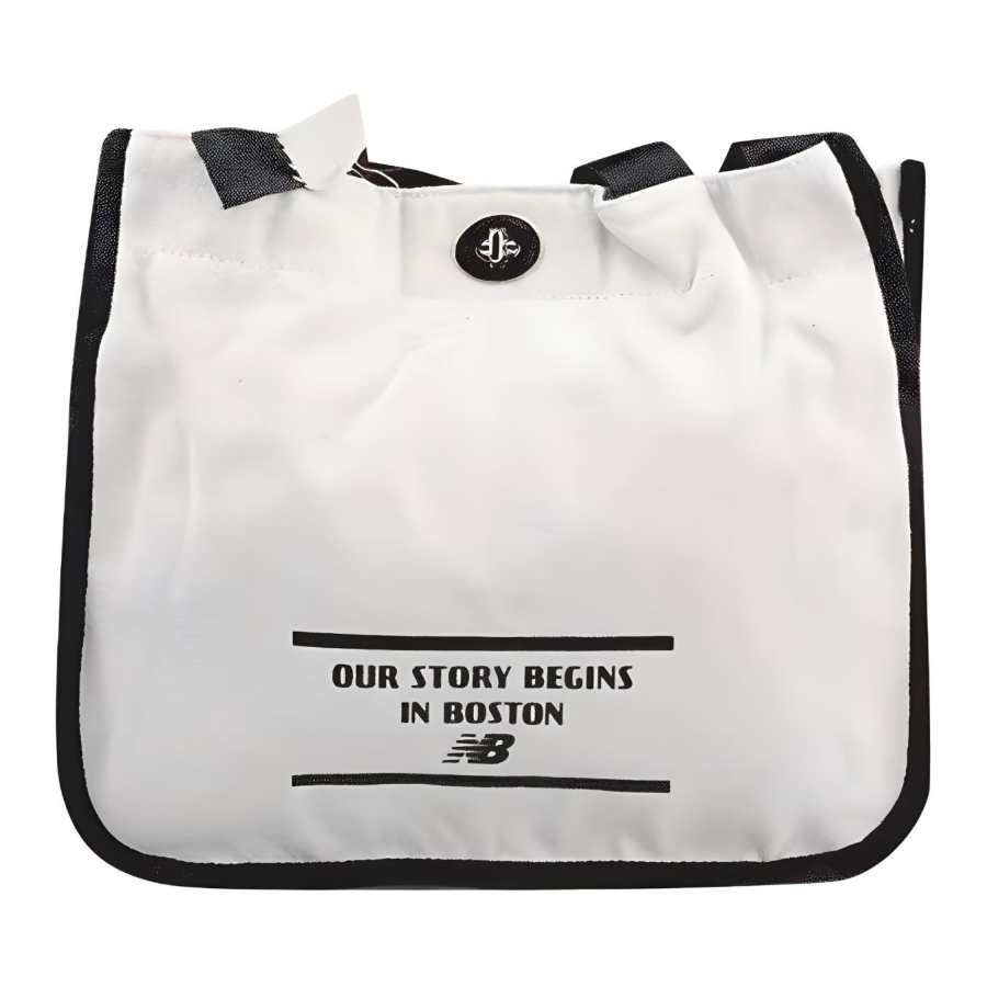 New Balance New Balance Fabric Shoulder Bag, Crossbody Bag Regular Women's Ecru