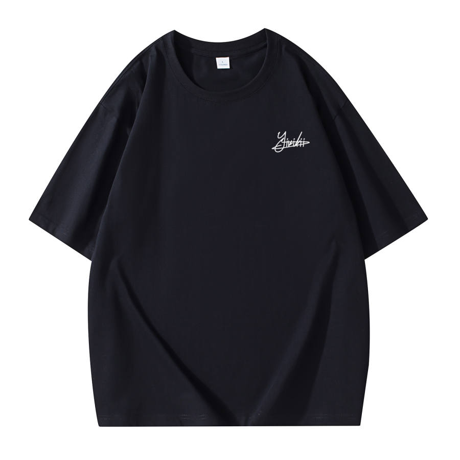 YIVIKII T Shirts Unisex Crew Neck Moderate Heavyweight