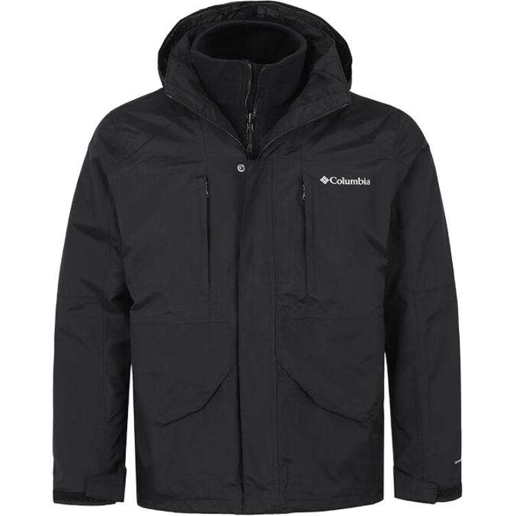 Columbia High Altitude Climbing Waterproof, Windproof, Thermal, And Breathable Windbreaker Jacket Men's Black