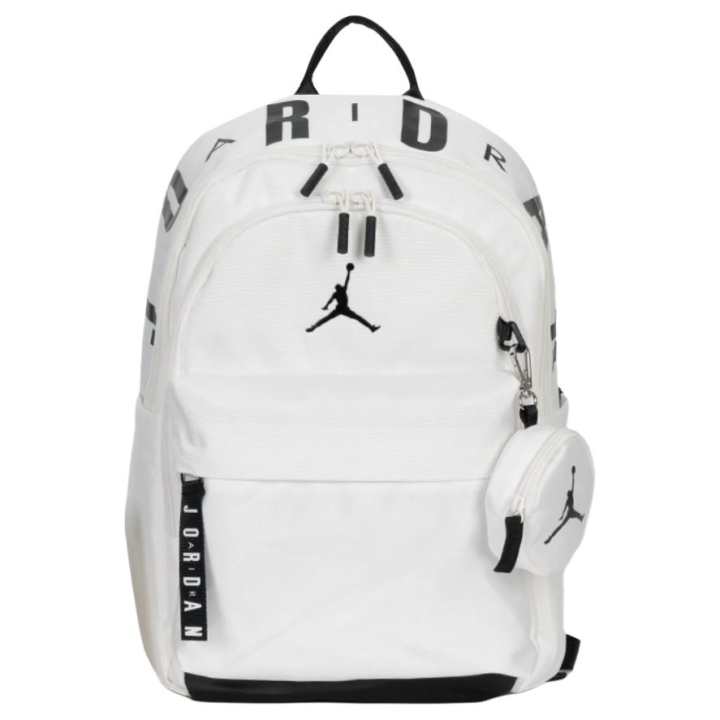 Jordan Jordan Polyester Backpack Unisex White