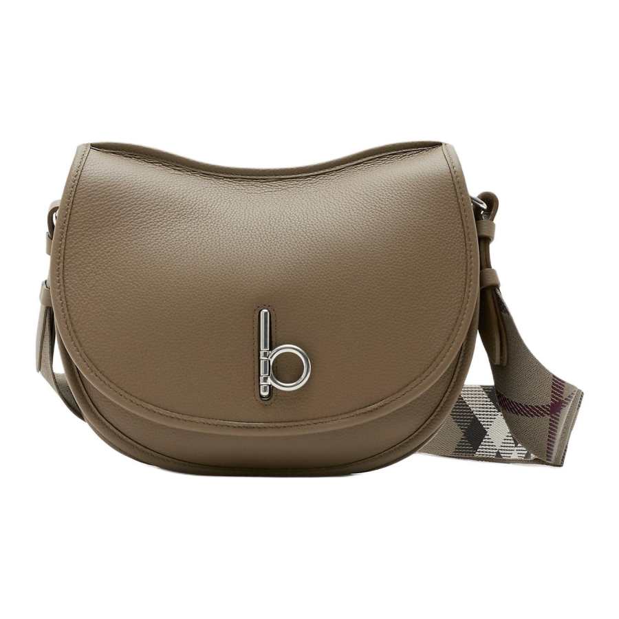 Burberry Rocking Horse Calfskin Crossbody Bag, Shoulder Bag Small Men's Marsh Color