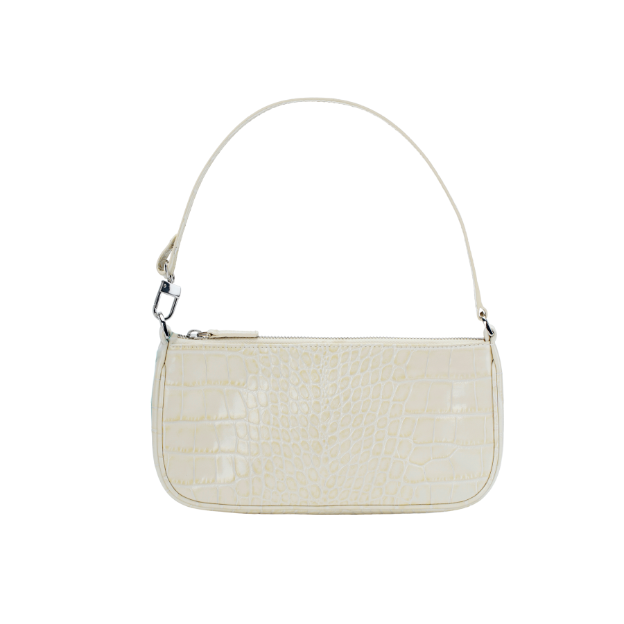 By Far By Far Rachel crocodille-effect shoulder bag