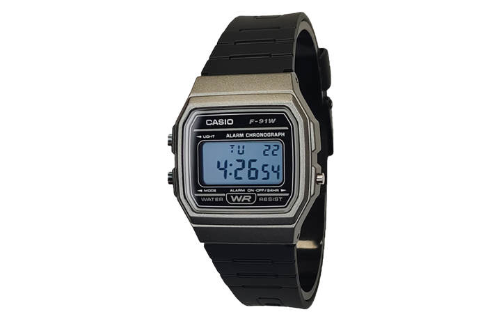 CASIO CASIO Custom Collection Quartz Movement Resin Strap Watch Unisex Black Dial