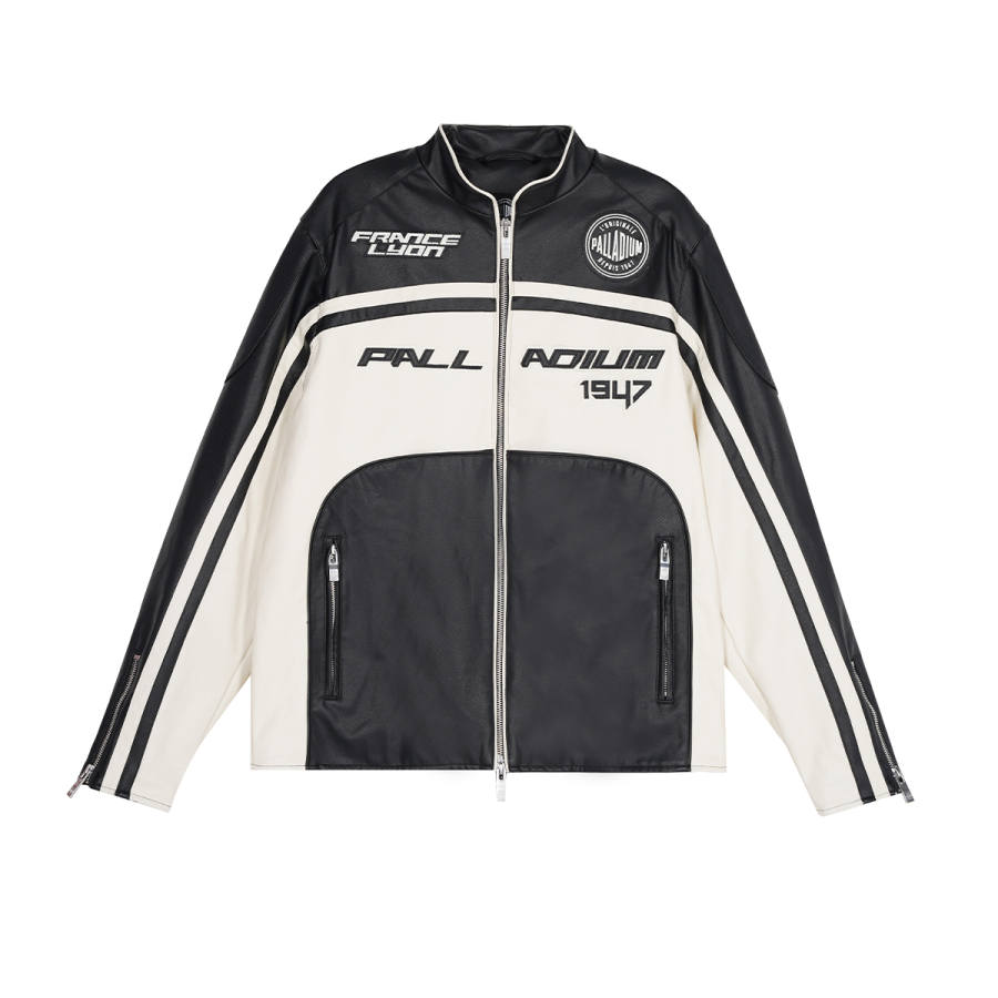 Palladium Palladium Leather Jacket Unisex