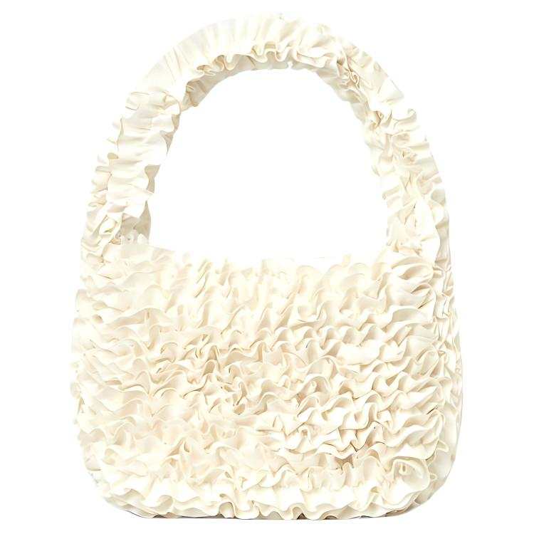 COS COS Polyester Handbag, Shoulder Bag Medium Women's Ivory
