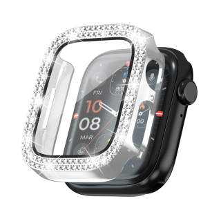 Wepro Protective Case Apple · PC Plastic Case Material Iwatch 4/5/6/SE/7/8/9/ultra/ultra2/S10 High Transparency