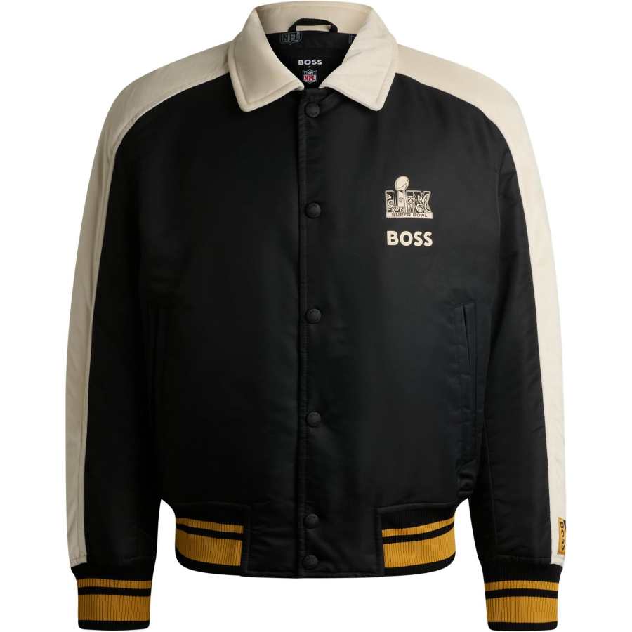 HUGO BOSS x NFL Puffer Jacket Men's Black