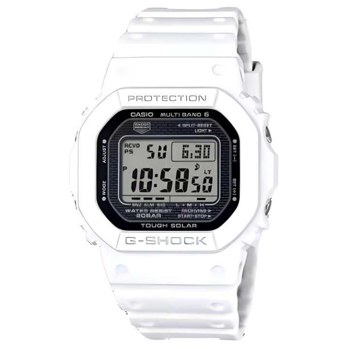 CASIO CASIO 5000 Collection Solar Movement Resin Strap Watch Men's Watches Gray Dial