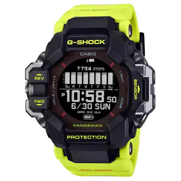 CASIO CASIO MASTER Of G LAND Solar Movement Resin Strap Watch Men's Watches Black Dial