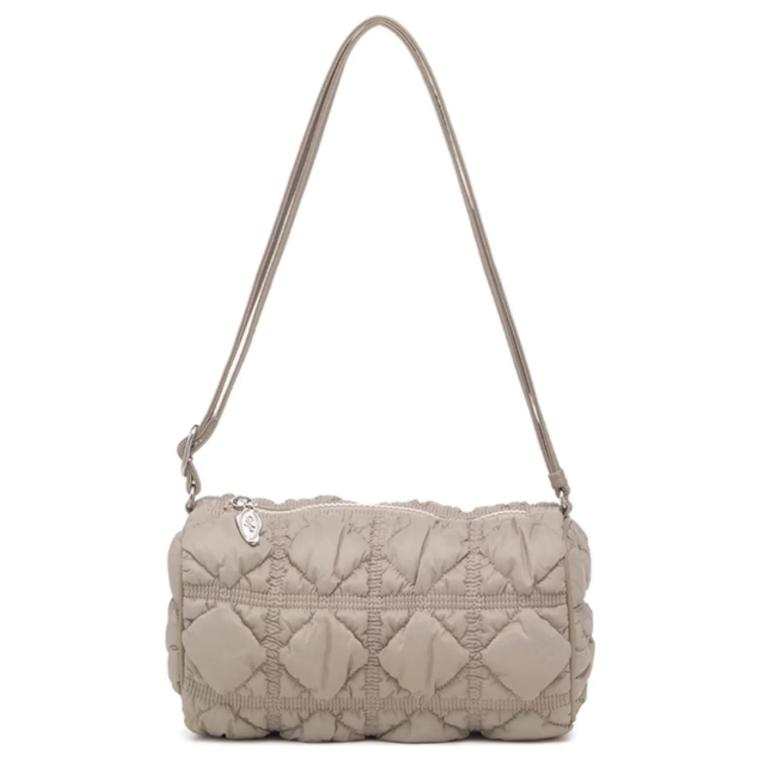 CARLYN Polyamide Shoulder Bag Mini Women's Gray