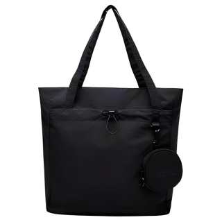 Anta Fabric Tote Bag, Shopping Bag, Shoulder Bag Unisex Basic Black