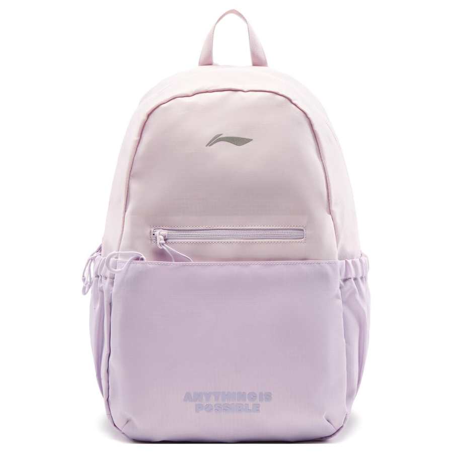 Li-Ning Li Ning Polyester Backpack Unisex Condensed Purple