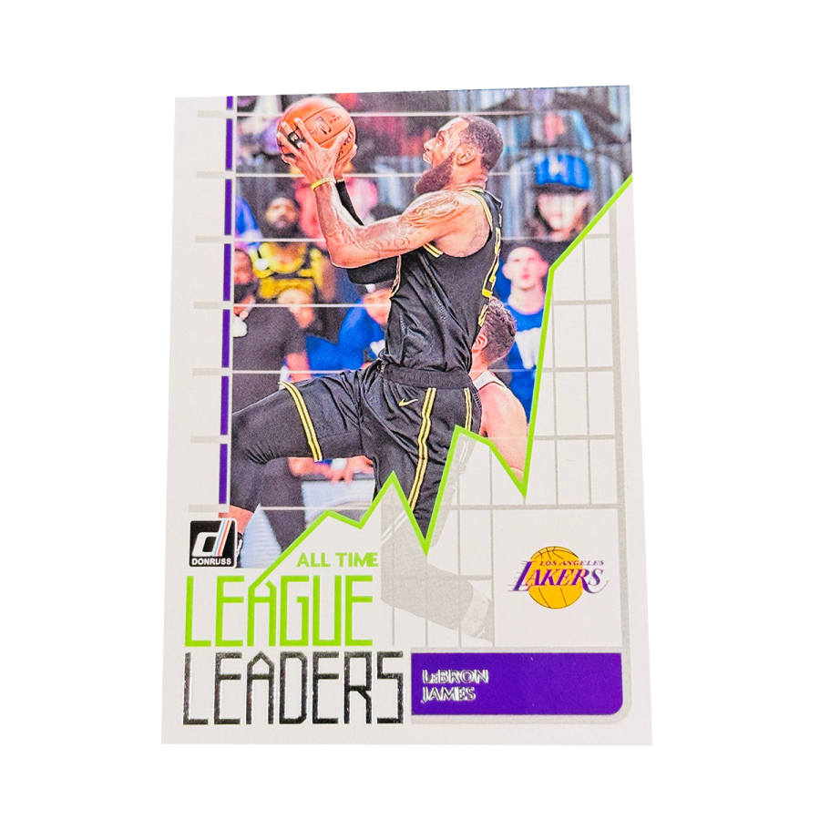 PANINI Donruss Collection, Los Angeles Lakers, LeBron James, Rookie Card, Excellent Condition Sports Cards 1 Pc