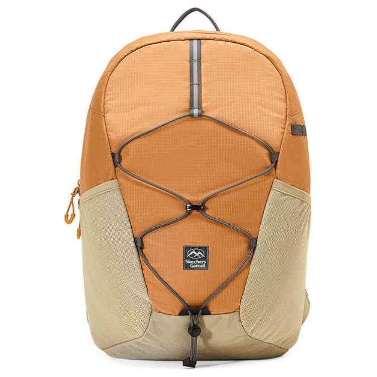 Skechers Fabric Outdoor Bag Backpack Regular Unisex Honey Yellow