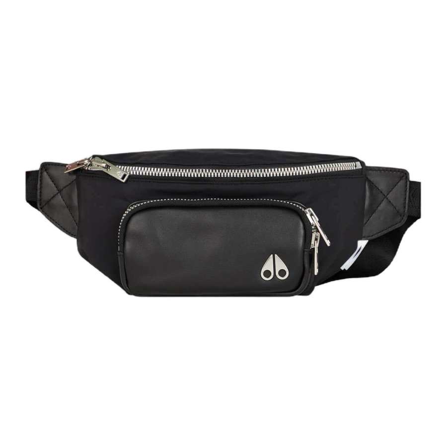 Moose Knuckles Logo Monogram Waist Bag