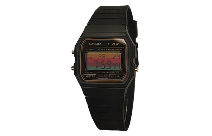 CASIO CASIO Custom Collection Quartz Movement Resin Strap Watch Men's Watches Black Dial