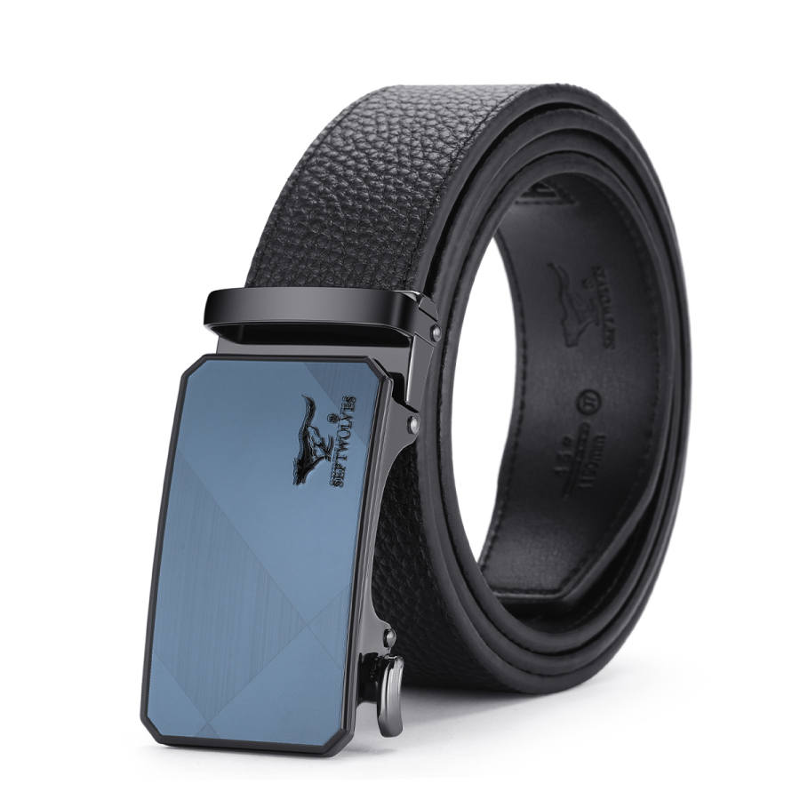 SEPTWOLVES SEPTWOLVES Cow Split Leather Belts Men's Width 3.5CM